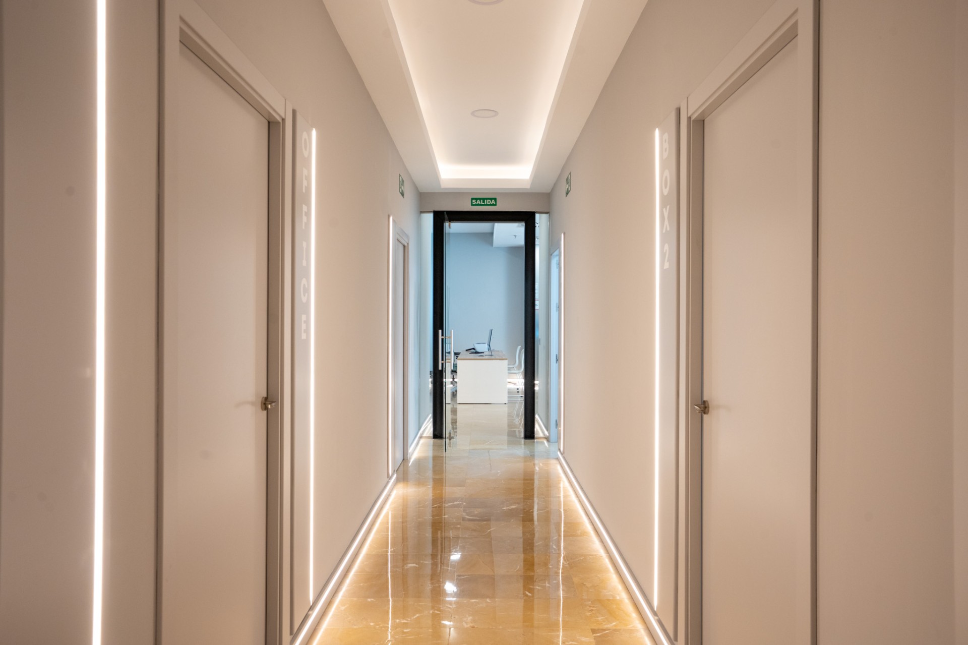 Clinic corridor